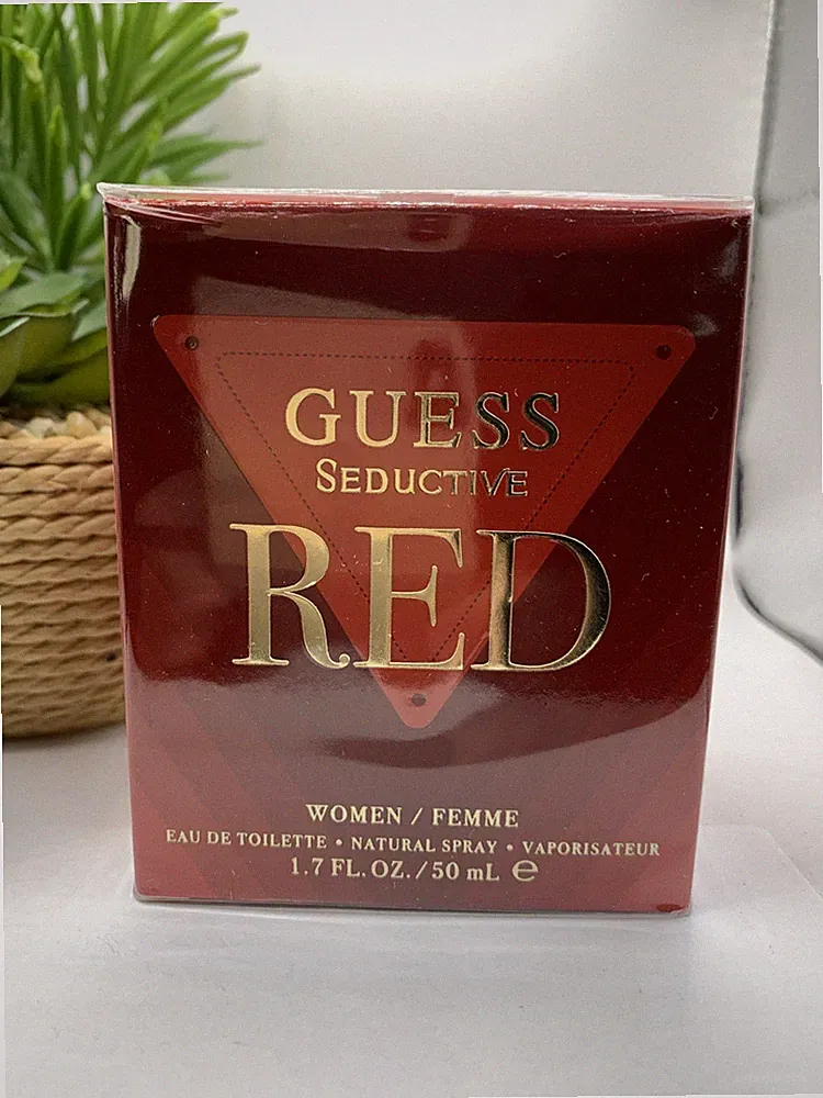 Guess Seductive RED For Women Eau De Toilette Fragrance Perfume 1.7 oz New