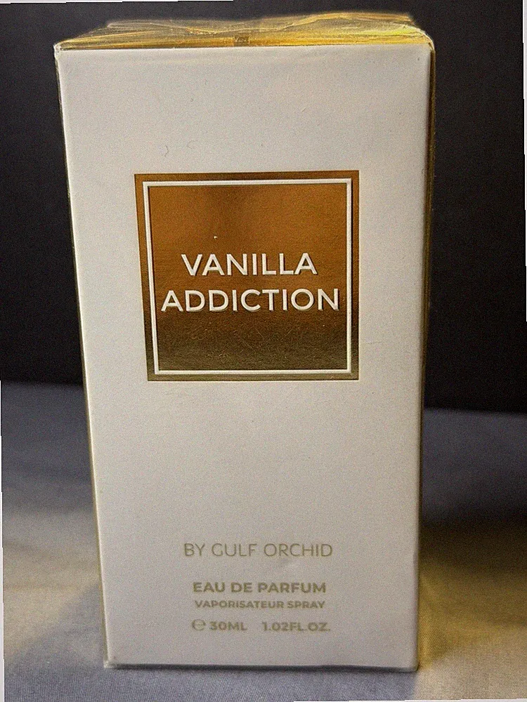 Gulf Orchid Vanilla Addiction Eau de Parfum Spray 30ml 1.02 fl oz Vanilla Scent
