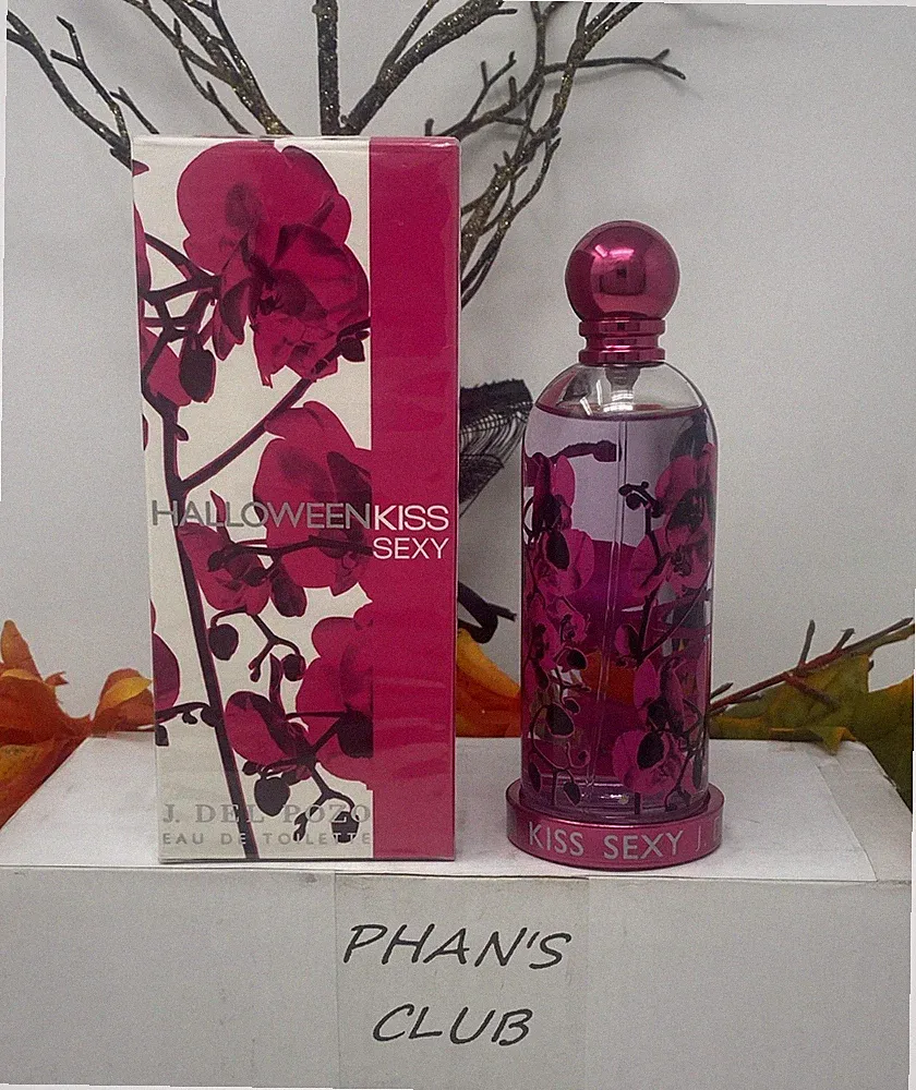 Halloween Kiss Sexy 3.4oz Eau de Toilette Floral Fruity Perfume for Women
