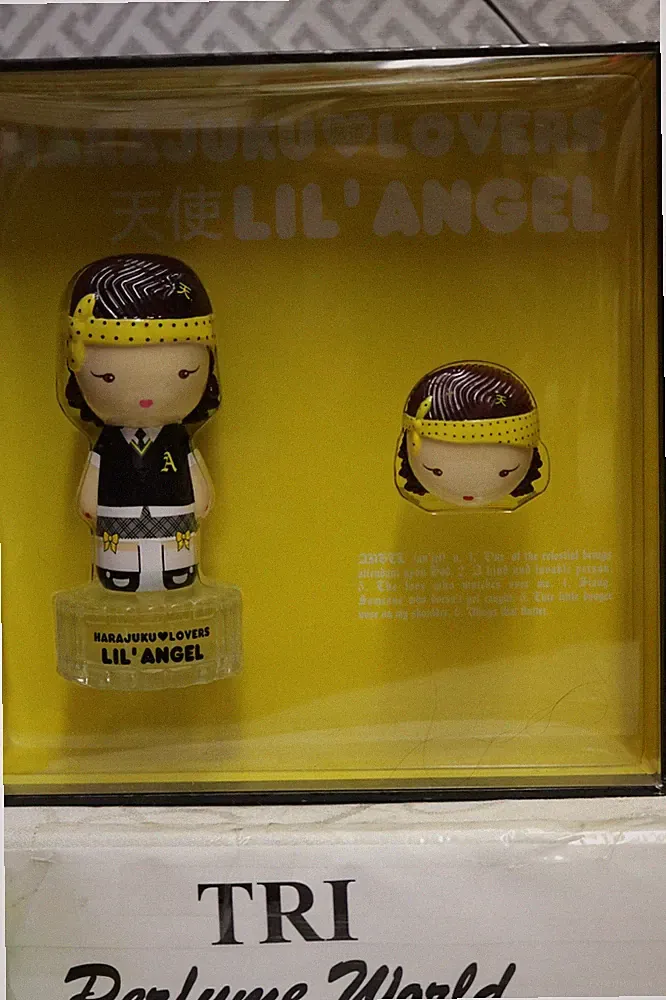 HARAJUKU LOVERS LIL'ANGEL 2 pcs. set EDT Women Spray 1.0 oz + solid perfume 1.2g