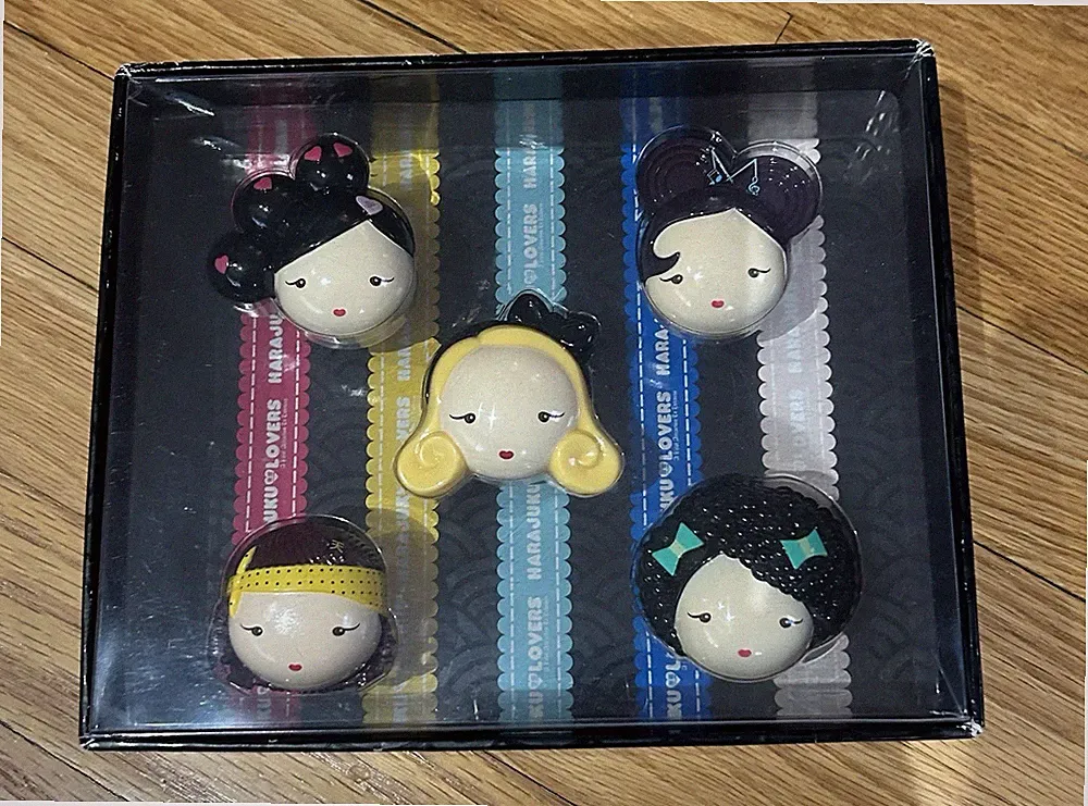 Harajuku Lovers Solid Perfume Set of 5 Rare Vintage