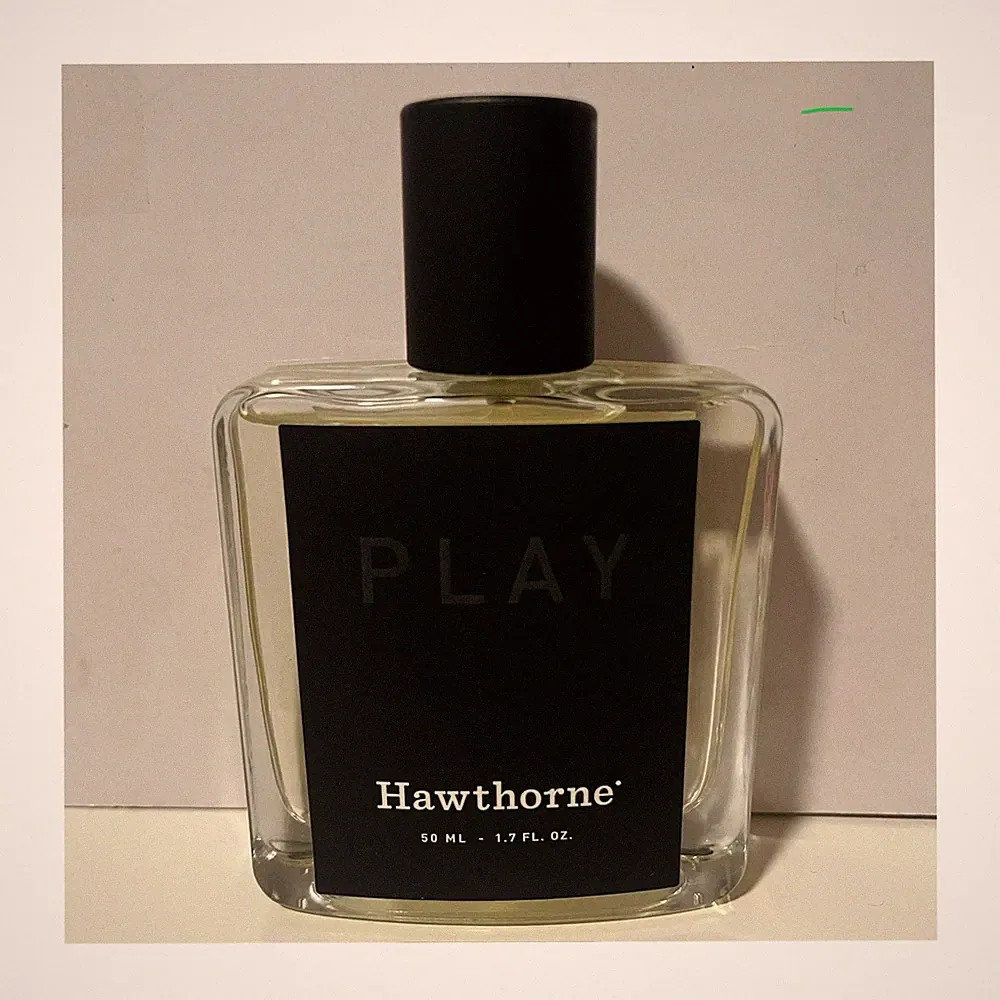 Hawthorne Play Eau de Cologne 50ml 1.7 fl. oz Leather Woody Scent for Men