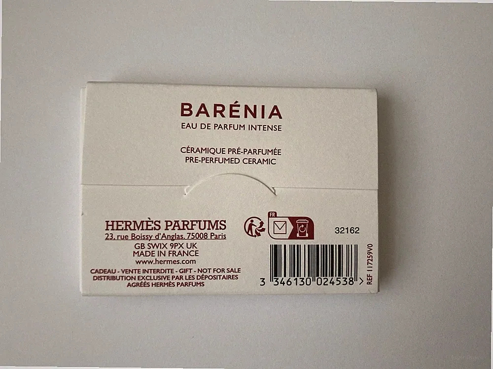 Hermes Barenia Pre-Perfumed Ceramic