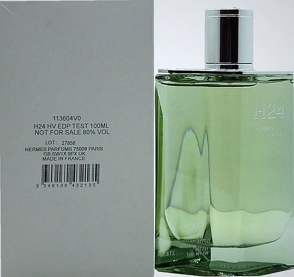 Hermes H24 Herbes Vives Eau De Parfum Spray For Men 3.3 Oz / 100 ml