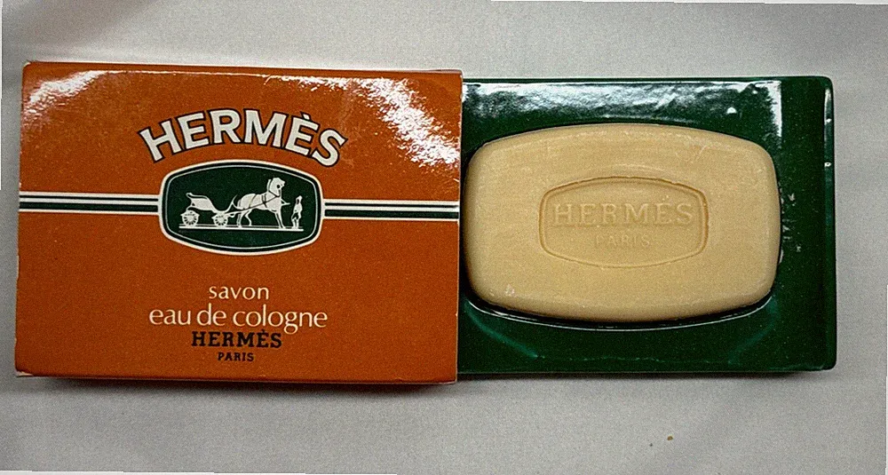 Hermes Paris Perfumed Soap Savon Eau de Cologne 25g Travel Size