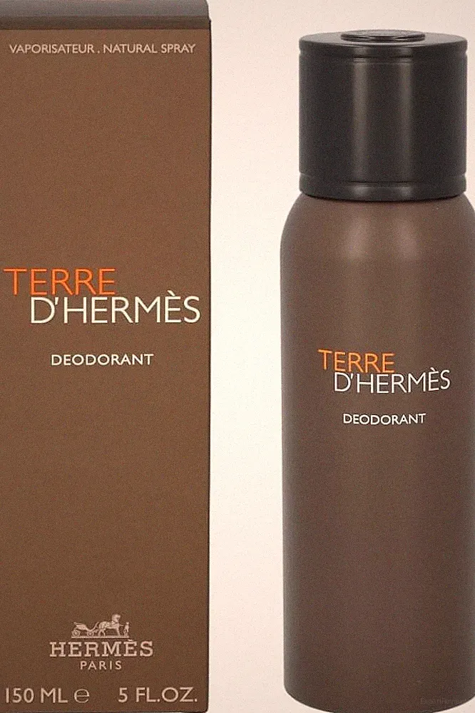 Hermes Terre D'hermes Men's Deodorant Spray 5 Ounce