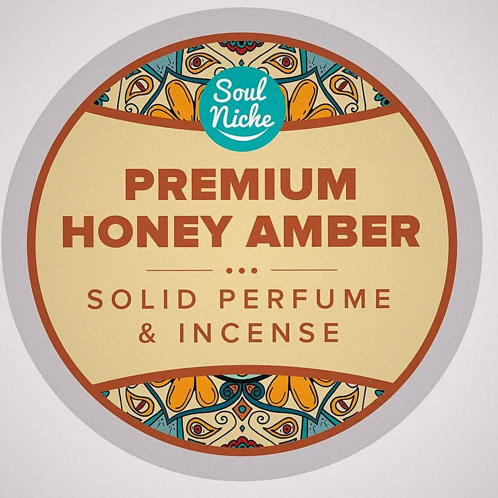 Honey Amber - Premium Natural Solid Amber Resin Incense Perfume Aroma