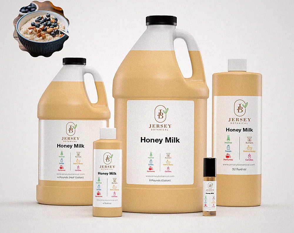 Honey Milk Fragrance Oil For Candle, Soap Making Incense 100% Pure Grade Bulk
