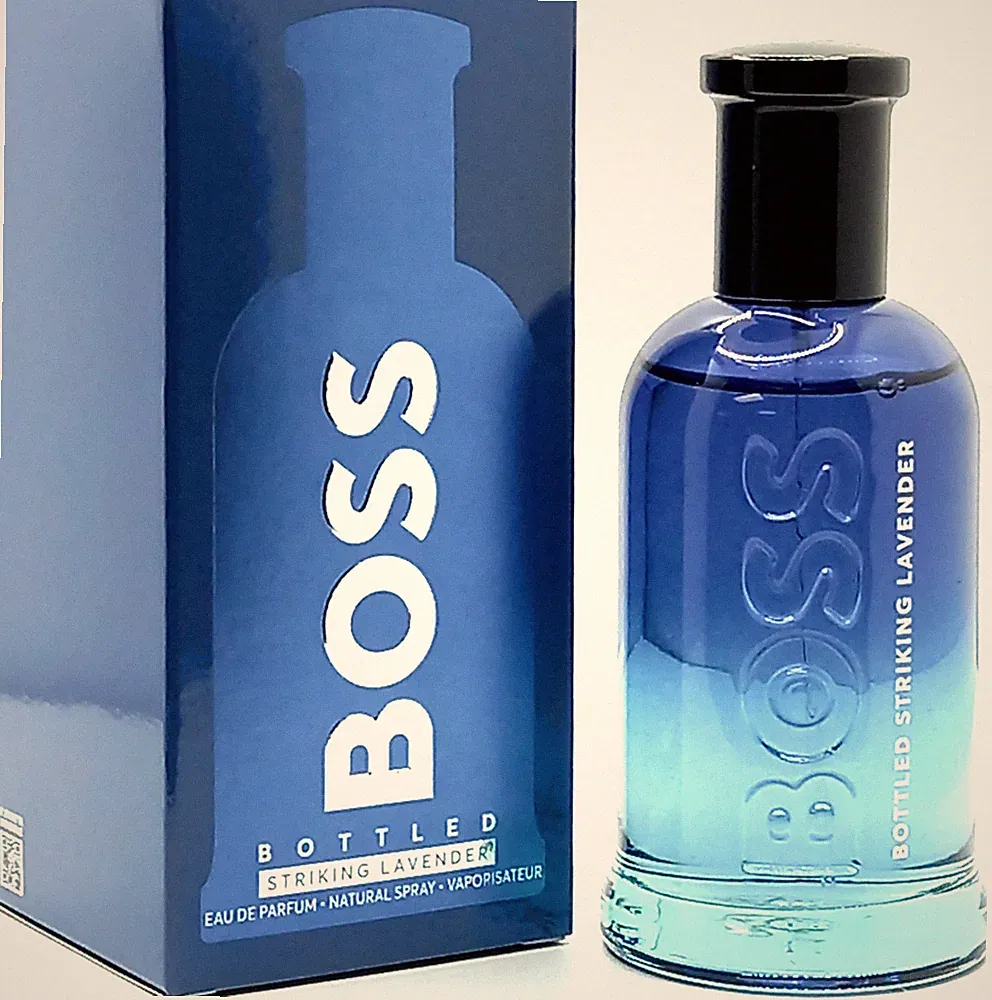 HUGO BOSS BOTTLED STRIKING LAVENDER EAU DE PARFUM SPRAY FOR MEN 3.3 Oz / 100 ml