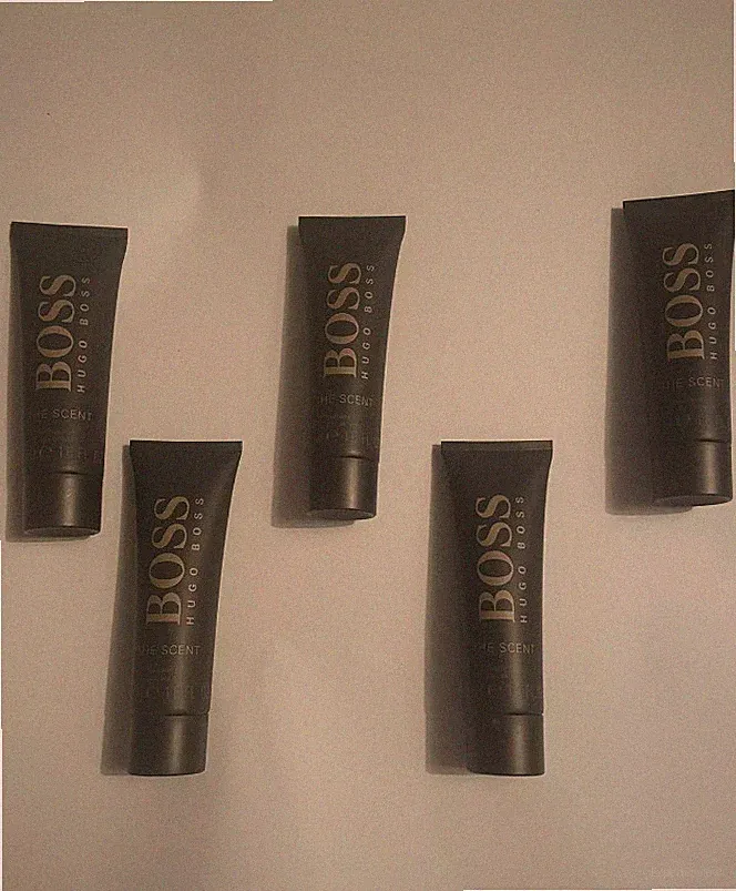 Hugo Boss The Scent Shower Gel 1.6oz /50ml For Men New PACK OF 5