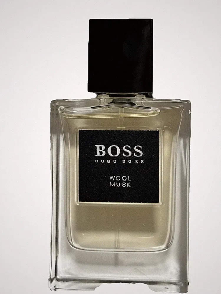 Hugo Boss WOOL MUSK Men Perfume EDT 50ml 1.6 oz new