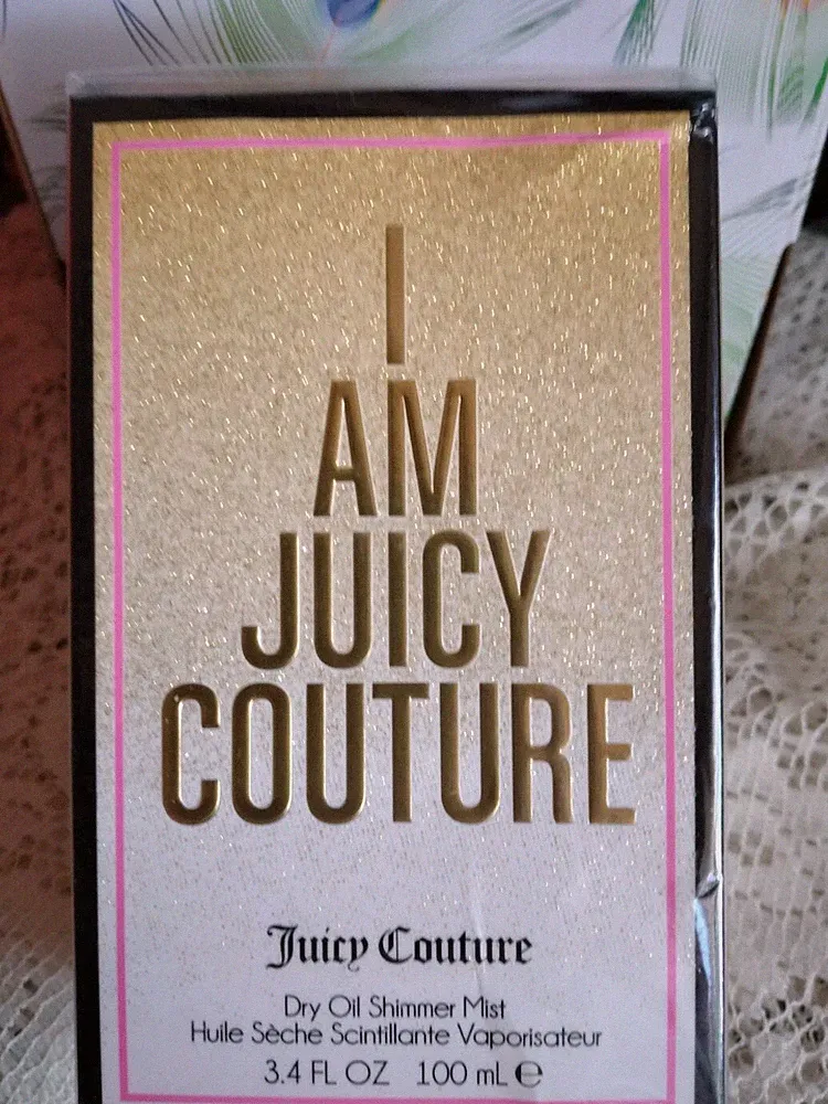 I AM JUICY COUTURE PERFUMED DRY OIL SHIMMER MIST 3.4oz/100ml Factory Sealed!