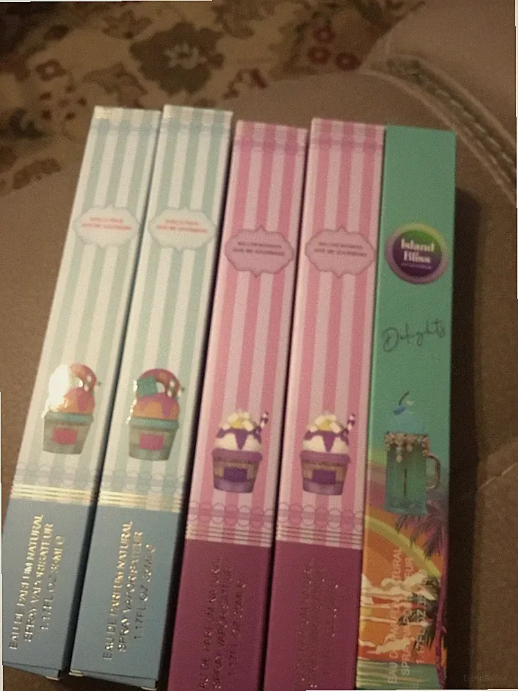 Ice Cream Gourmand Perfume Spray 35ml Travel Size New Lot Of 5