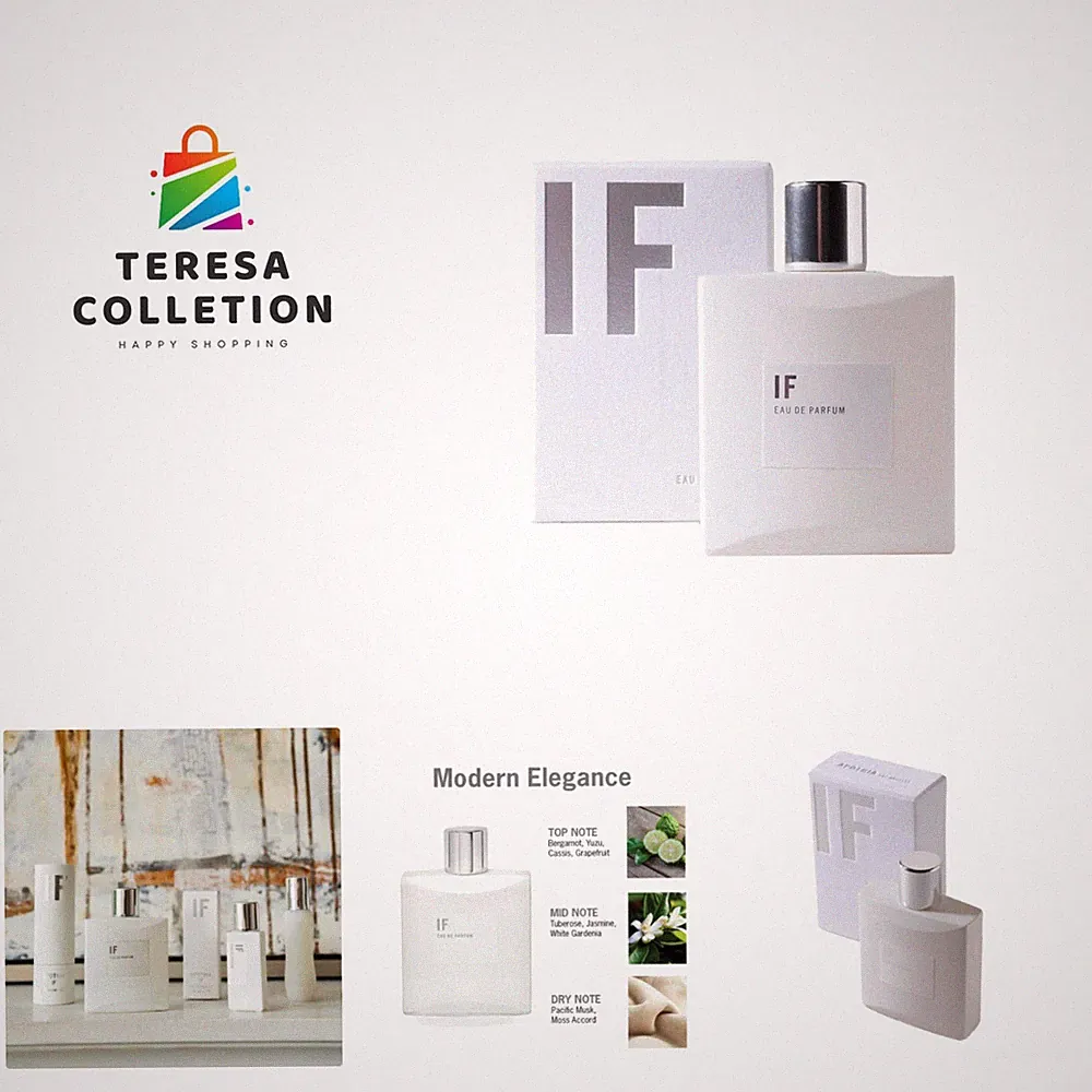 IF Eau de Parfum | IF Perfume Modern White Floral & Citrus | Award Winning Fr...