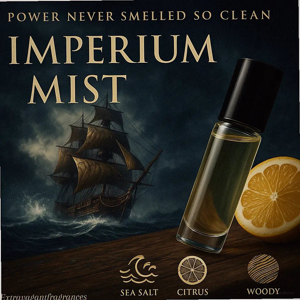 Imperium Mist Men’s Fragrance Body Oil 1/3 Oz (10ml) Roll-on