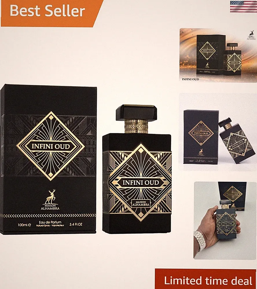 Infini Oud Woody Floral Spicy Perfume - Travel-Friendly 3.4 oz EDP Spray