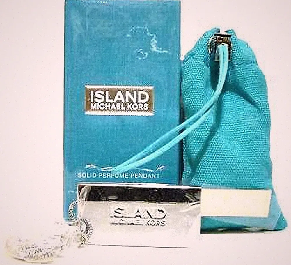 ISLAND MICHAEL KORS SOLID PERFUME PENDANT FOR WOMEN - 0.05 OZ/1.4 G - RARE