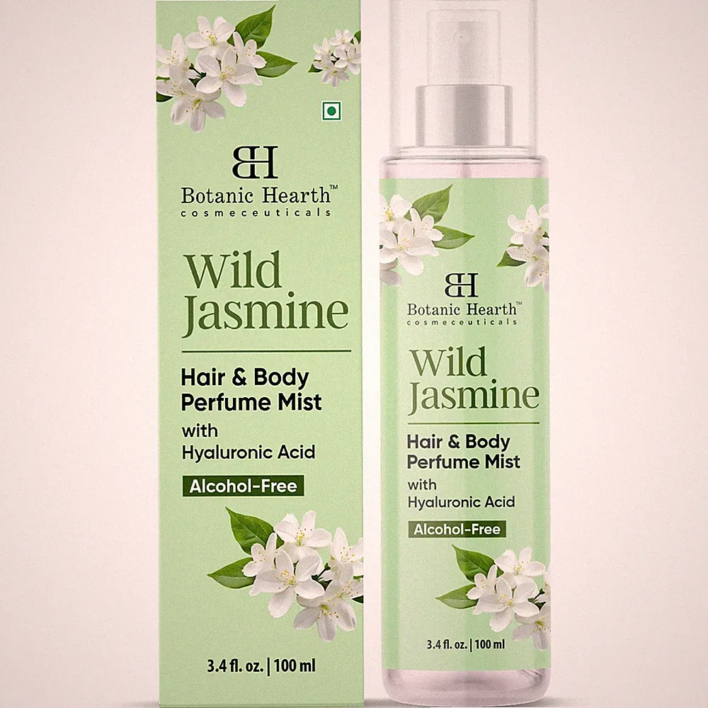 Jasmine Hair Perfume & Body Mist, Long-Lasting Hair Deodorizer & Body Scent f...
