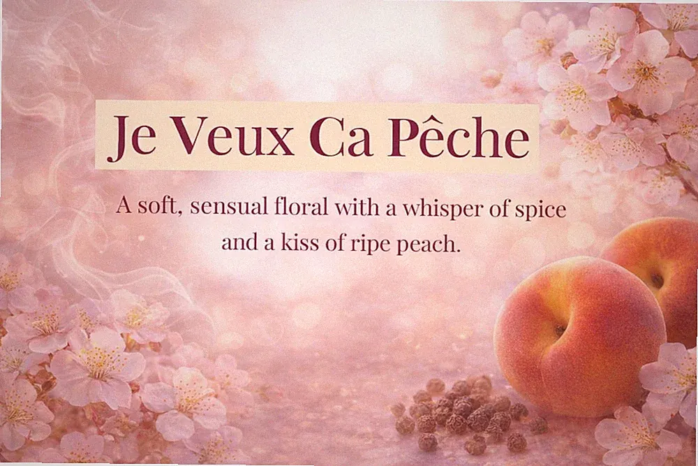 Je Veux Ca Pêche - A luxury Oil Fragrance for Women .34 fl oz Rollerball
