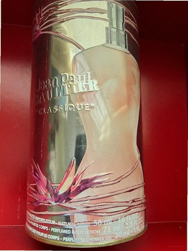 JEAN PAUL GAULTIER 3PC SET 1.6 OZ EDP SPRAY+LOTION+SHOWER GEL NEW IN TIN CAN