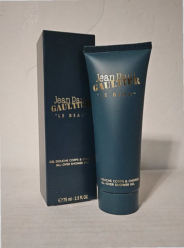 Jean Paul Gaultier - Le Beau All-Over Shower Gel Shampoo & Body 2.5oz 75mL - New