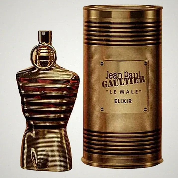 Jean Paul Gaultier Le Male Elixir by JPG, 4.2 oz Parfum Spray for Men