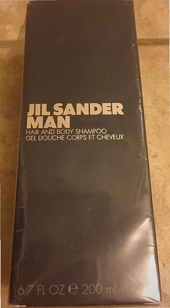 Jil Sander Man Hair and Body Shampoo for Men 6.7 fl oz NIB Classic Scent