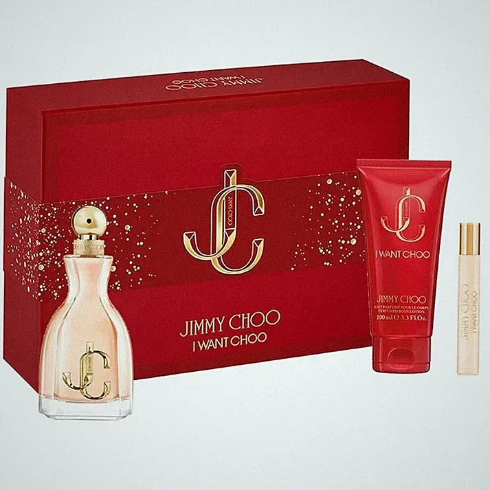 Jimmy Choo I Want Choo Fragrance for Women 3 Piece Gift Set