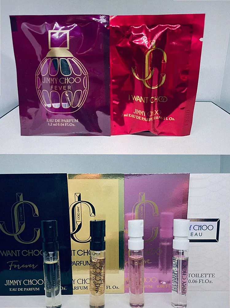 Jimmy Choo Perfume Collection For Women Sample Spray 6Pc Set