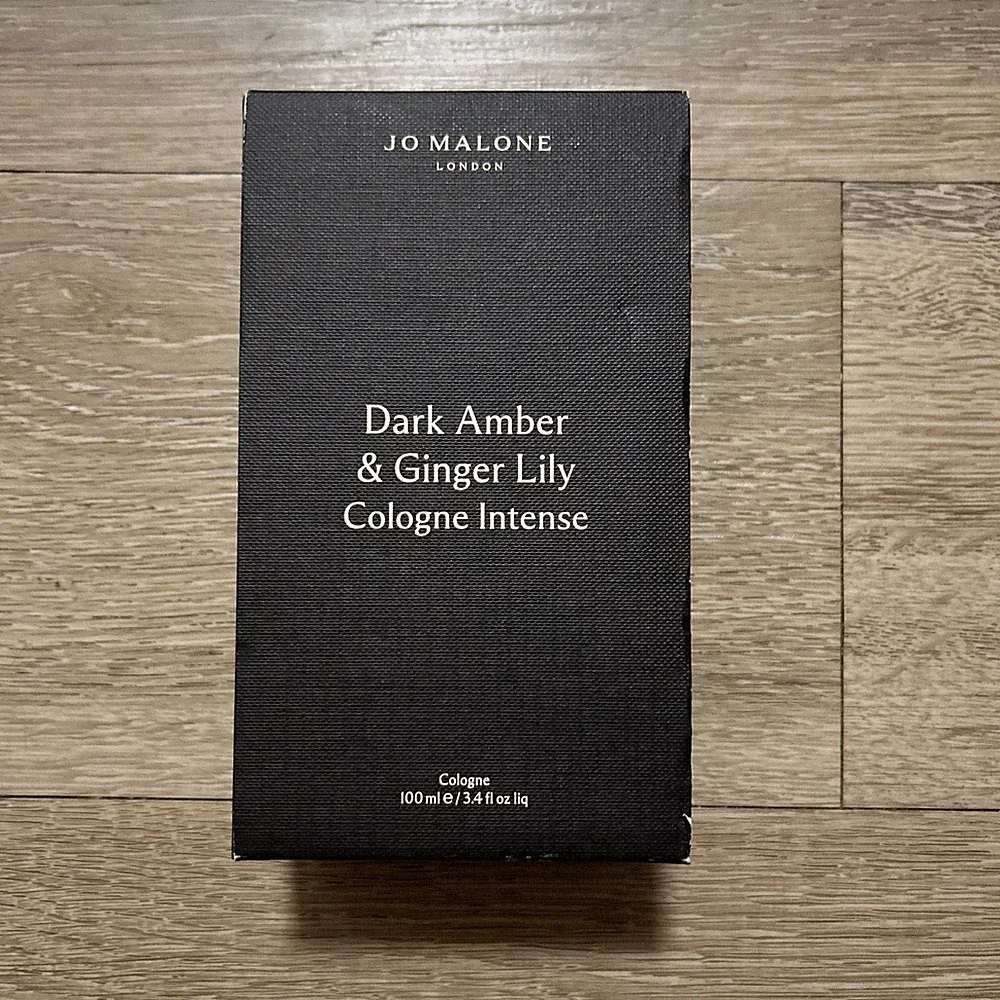 Jo Malone Dark Amber & Ginger Lily Unisex 3.4 oz Cologne Intense Spray Perfume