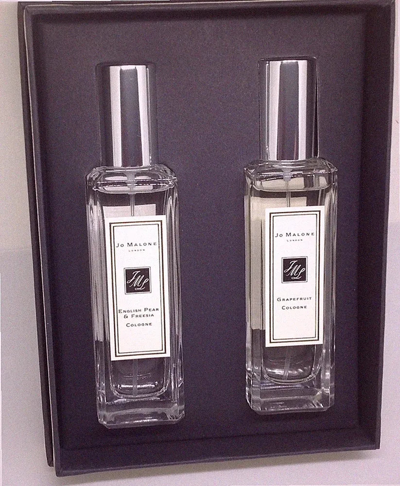 JO MALONE LONDON ENGLISH PAIR & FREESIA + GRAPEFRUIT COLOGNE 1oz ea 2 PC GIFTSET