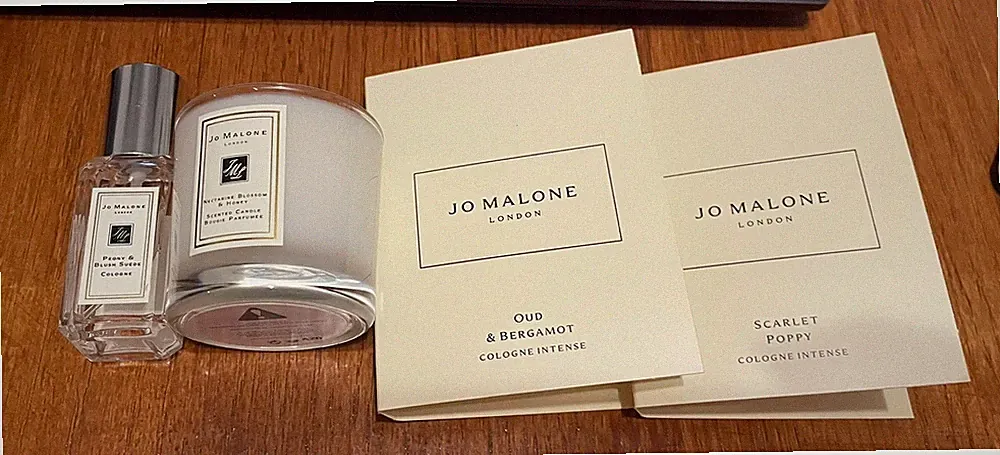 Jo Malone Perfume + Candle + Bag Holiday Birthday Gift set party travel wedding