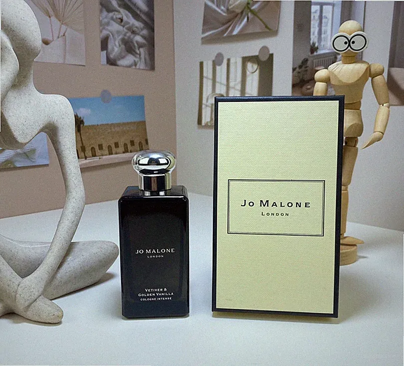 Jo Malone Vetiver & Golden Vanilla 3.4oz/ 100ml Cologne Intense Spray New USA