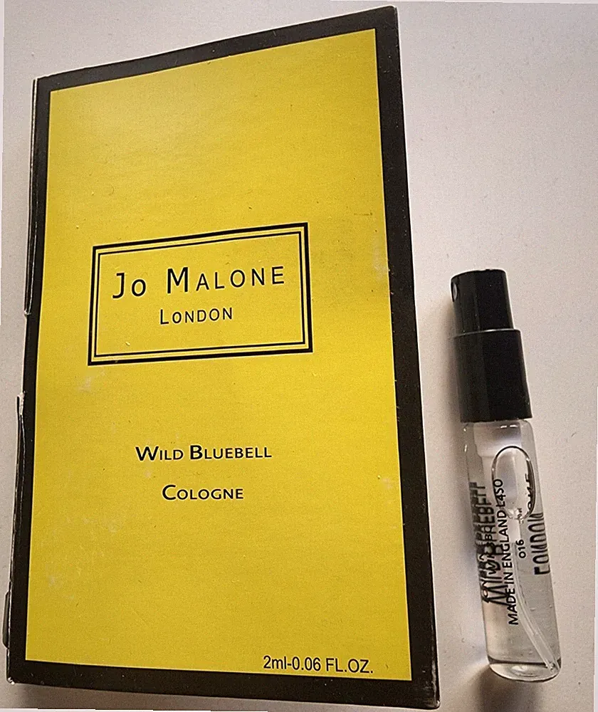 JO MALONE WILD BLUEBELL VAPORISATEUR NATURAL SPRAY 2ML NEW UNISEX