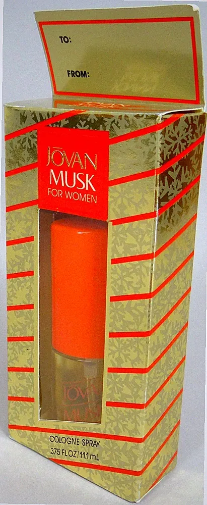Jovan Musk Perfume Cologne Spray Coty .375 oz Musk Floral Powdery Scent