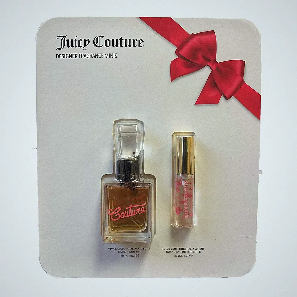 Juicy Couture Designer Fragrance Minis Viva La Juicy 1oz Hollywood Royal 0.3oz