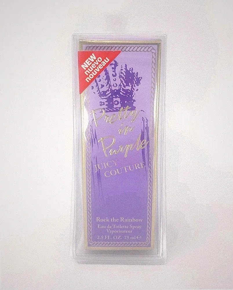 Juicy Couture Pretty in Purple Eau de Toilette Spray Perfume for Women 2.5 fl.oz
