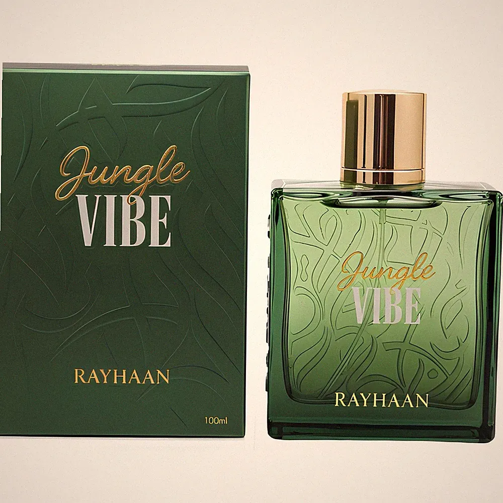 Jungle Vibe by Rayhaan Eau De Parfum 3.4 oz Spray Unisex New in Box
