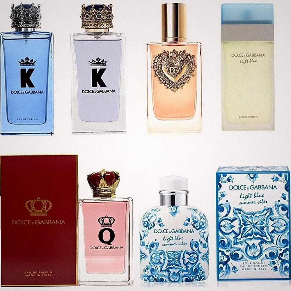 K / Q / Devotion / Light Blue Summer Vibes By Dolce & Gabbana Perfume 3.4 fl oz