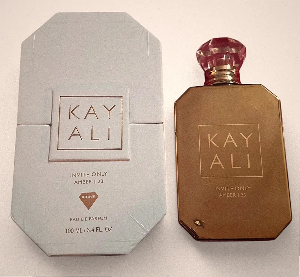 Kayali Invite Only Amber 23 Intense Eau de Parfum 100ml 3.4fl.oz Perfume New
