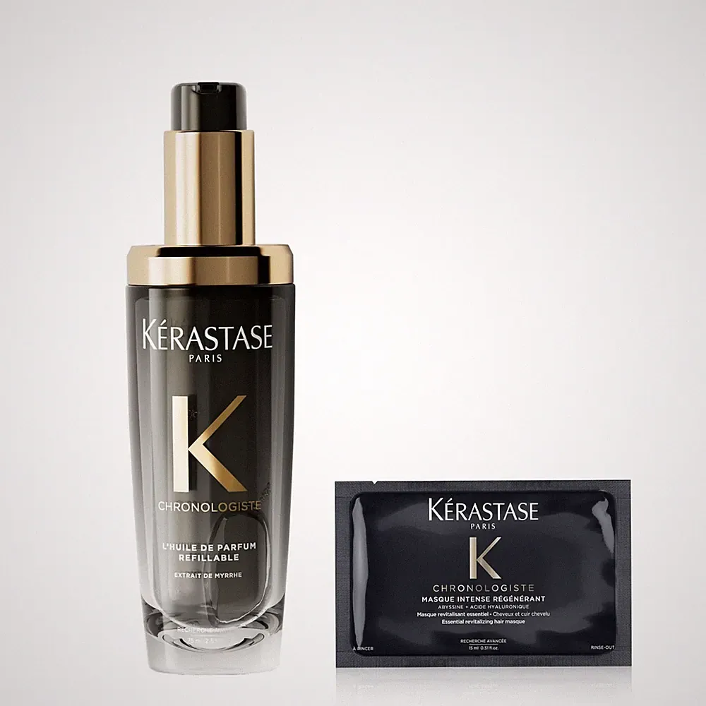 KERASTASE Hair Oil Huile Chronologiste 75mL Treatment Floral Chypre Scent