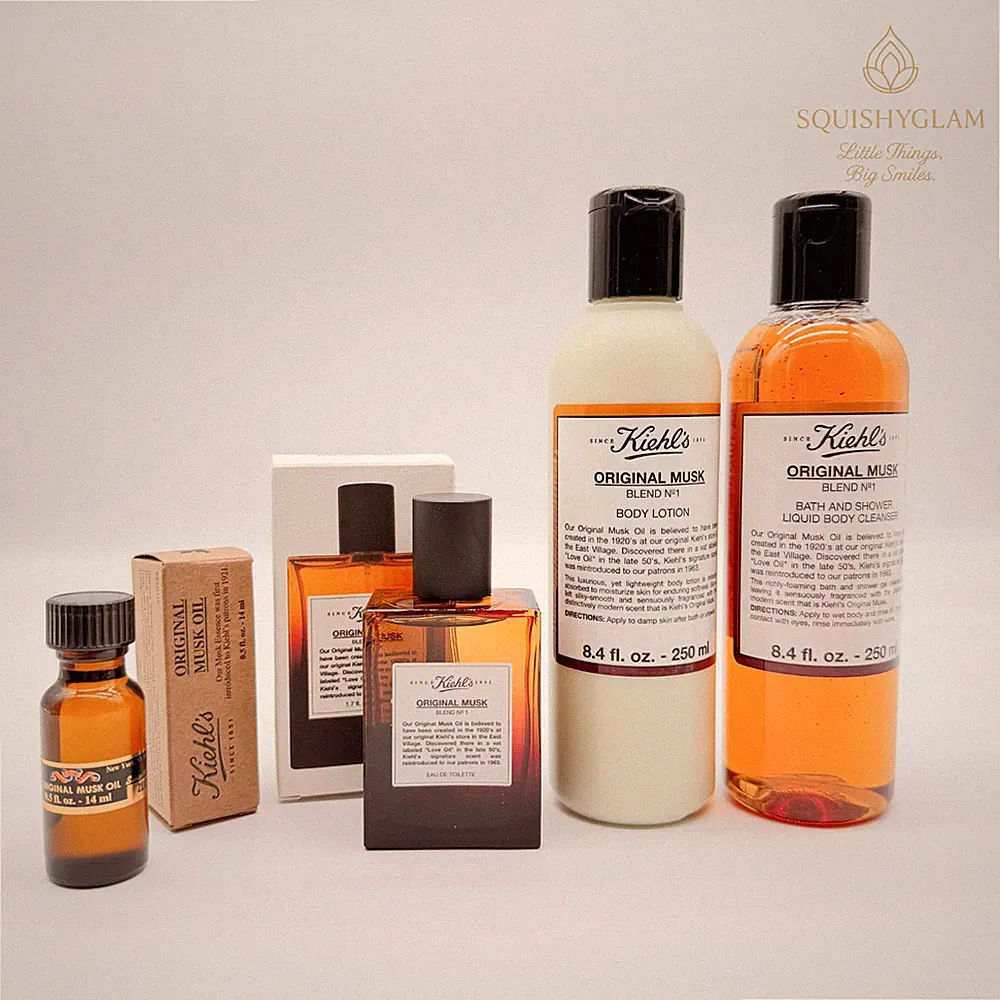 Kiehl’s Original Musk Fragrance Oil EDT Lotion Cleanser Choose Option
