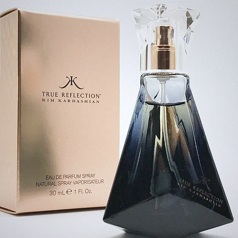 Kim Kardashian True Reflection Eau De Parfum Spray. Perfume for Women. 1 fl.oz