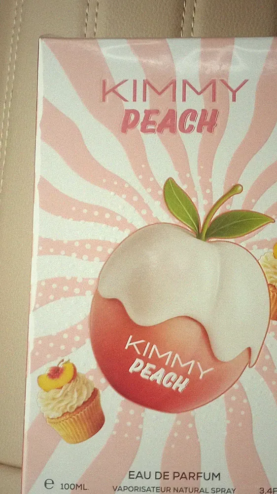 Kimmy Peach Eau de Parfum Spray 100 ml Regular Size Peach Scent
