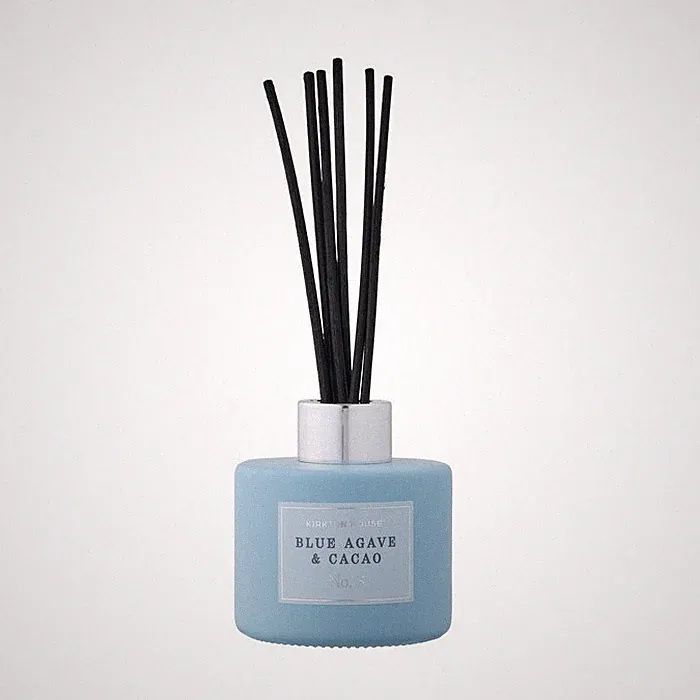 Kirkton House Blue Agave & Cacao No. 8 Reed Diffuser 100ml Glass Home Fragrance