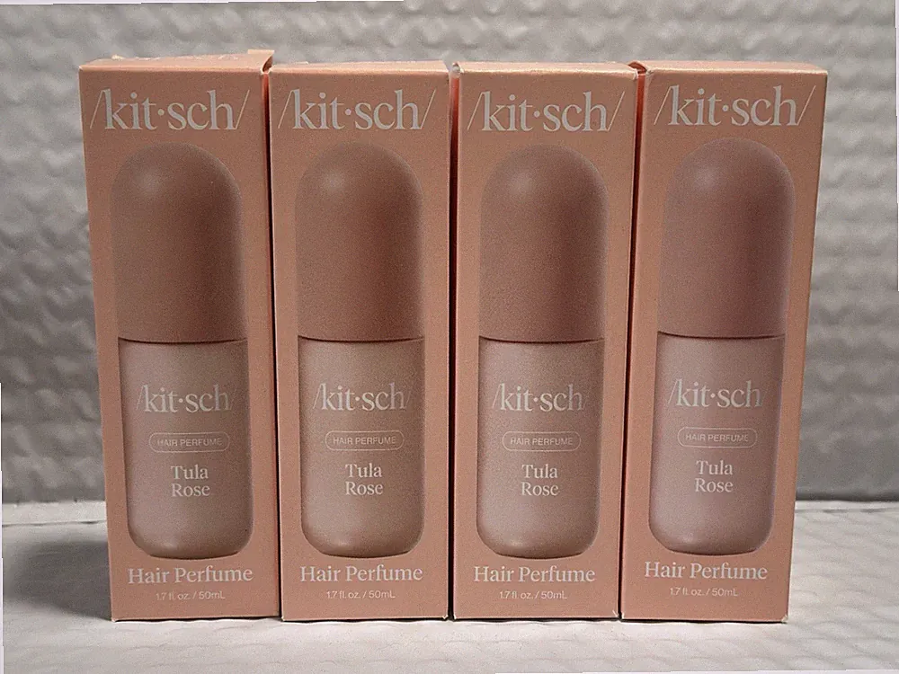 Kitsch Hair Perfume Tula Rose 1.7 Oz Each Box ( 4 Pack )