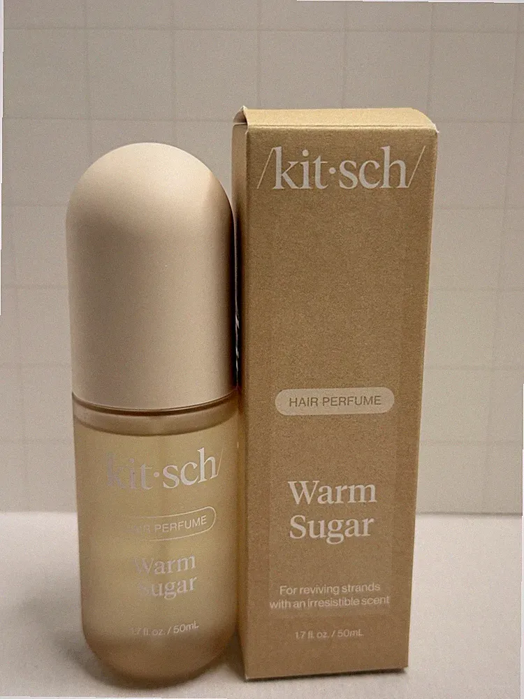Kitsch Warm Sugar Hair Perfume Spray 1.7 oz Pink Grapefruit Vanilla Reviving NEW