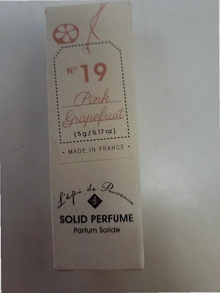 L'epi de Provence Solid Perfume 0.17 Oz. - Pink Grapefruit