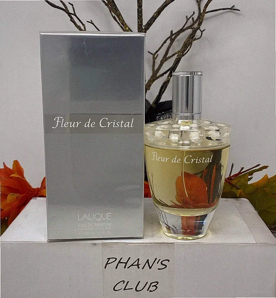 Lalique Fleur de Cristal 3.3oz Eau de Parfum Floral Perfume for Women