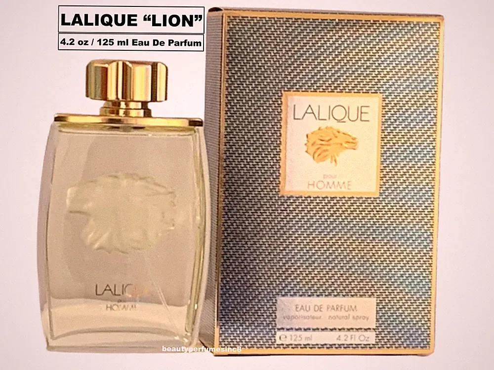 Lalique "Lion" Pour Homme 4.2 oz / 125 ml Eau de Parfum Spray, Perfume For Men